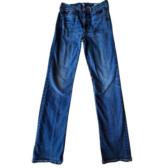 Rag & Bone Women's Nina High Rise Cigarette Jeans Size 28 Blue Streetwear - Picture 2 of 14